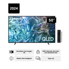 SAMSUNG - Televisor QLED 50 UHD 4K Smart TV QN50Q60DAGXPE