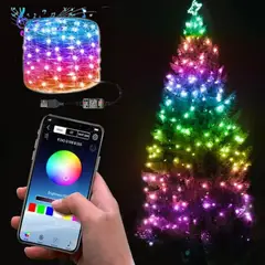 GENERICO - LUCES NAVIDEÑAS SMART LED USB 10 METROS