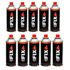 FIX - 10 Gas Butano Ultra Refinado valvula universal cocinillas flameado