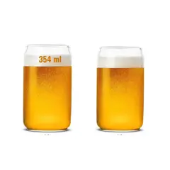 GENERICO - Vasos en Forma de Lata (Set dos unidades)  354 ml