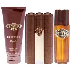 CUBA - Prestige Classic EDT90ml+Gel+AS Gift Set
