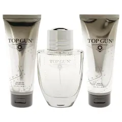 TOP GUN - Chervon Gift Set EDT100ml+Bálsamo AS+Gel de ducha