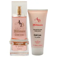 LOMANI - AB Spirit Millionaire Gold Icon Set EDP100ml+Loción