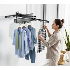 PERU IMPORTACIONES - TENDEDERO PLEGABLE PARA ROPA MULTIFUNCIONAL