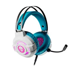 XTECH - Audifono Con Microfono Gaming Ghost Spider 35mm Negro