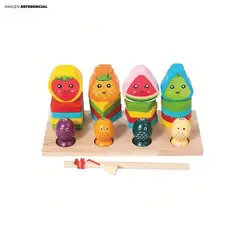GENERICO - Juguete Plantado Lineal Figuras de Frutas Divertido