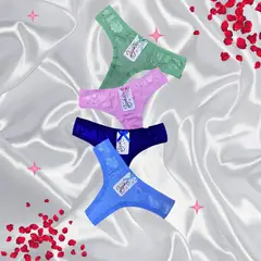 GENERICO - Pack4 Semi Hilo de Algodón Anthonella