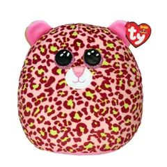 TY - SQUISHABOOS LAINEY LEOPARDO ROSA 10 ALMOHADA 39299