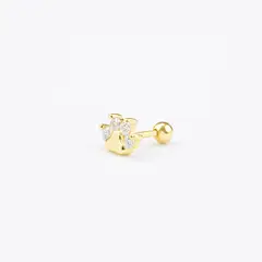 NATHALIE BIRD - PIERCING HUELLITA 7MM GOLD MEDIUM