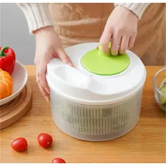 GENERICO - Escurridor giratorio para verduras y frutas