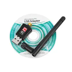 GENERICO - Antena Wifi Wireless USB 2.0 802.11n Inalambrico