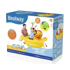BESTWAY - Piscina de Pelotas con 50 pelotas de juego incluidas