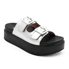 STHEF - Sandalia Mujer Casual Plata 8006 Plateado 1123197