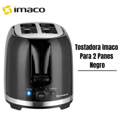 IMACO - Tostadora de 2 Panes IBT2085N Negro