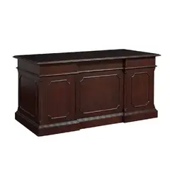 DMUEBLES - DM Escritorio Inglés - Madera Nogal
