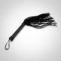 DR PINKY - Látigo Flogger Negro Azótame Bdsm Bondage Fetiche Juego para Parejas