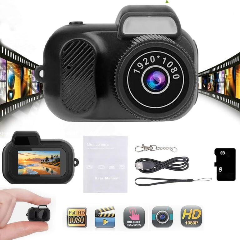 MICRO CAMARA CON PANTALLA FULL HD