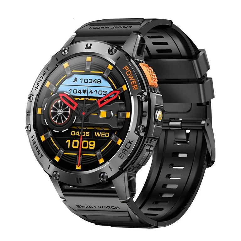 Smartwatch SPOVAN K65 AMOLED Control de Salud MultiSport