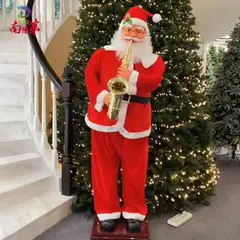GENERICO - PAPA NOEL BAILARIN Y MUSICAL CON SAXOFON 180MTS