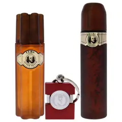 CUBA - Gold Gift Set de 3 EDT100ml+AS+Llavero