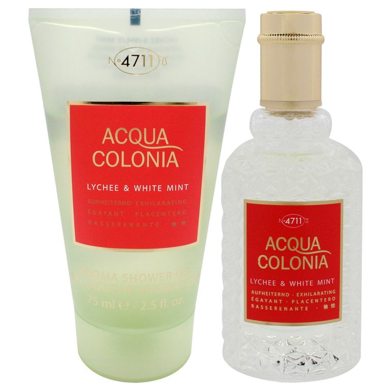4711 Acqua Lychee&White Mint EDC50ml+Gel Set