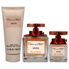 OSCAR DE LA RENTA - Alibi Gift Set EDT100ml+MiniSpray+Loción