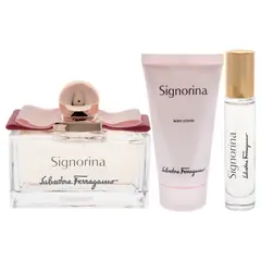 SALVATORE FERRAGAMO - Signorina Set EDP100ml+Loción+EDP10ml