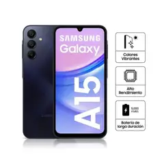 SAMSUNG - A15 256GB 8GB RAM NEGRO