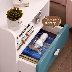 GENERICO - Mesa De Noche Infantil Belinda 1 cajón Océano - Gaudi