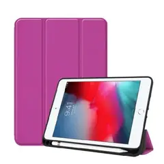 GENERICO - Funda para Samsung Tab S9 11 Imantada + Portalápiz Morada Antishock