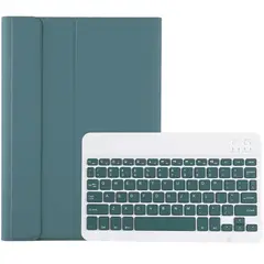 GENERICO - Funda con Teclado para Samsung Tab S6 Lite 104 Verde Antishock