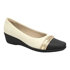 PICCADILLY - ZAPATO MUJER CASUAL OFF WHITE/PRETO/MARFIM/OURO 14322800000003