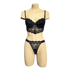 PRODIGIOSA - SET DAFNE NEGRO - CONJUNTO 2 PIEZAS