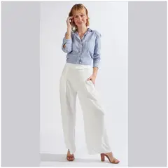SOLO LEGGINGS - Pantalon Palazzo Asturia Mujer Solo Basics
