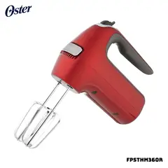 OSTER - BATIDORA DE MANO 7 VELOCIDADES + TURBO 320W ROJA - FPSTHM360R