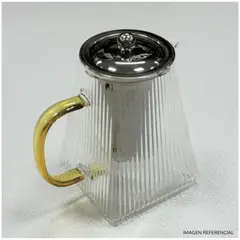 INSPIRA MARKET - Jarra Tetera de vidrio Infusor de Te resistente al calor 950ml