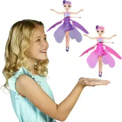 GENERICO - Muñeca Hada Voladora Con Sensor Recargable