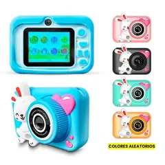 GENERICO - Mini Camara para niños 12 MP UHD - CAMARA PRINCIPAL Y SELFIE- MP3.
