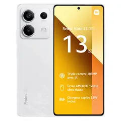 XIAOMI - Redmi Note 13 5G 256GB 8GB Blanco