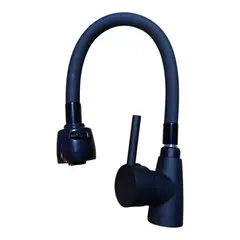 GENERICO - Grifo Mezcladora Monomando Cocina Mueble bronce pesado Cuello Flexible