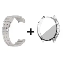 GENERICO - CORREA + BUMPER PARA SAMSUNG GALAXY WATCH 6 GRIS