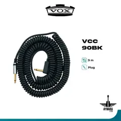 VOX - VCC-90BK Cable para Guitarra Negro