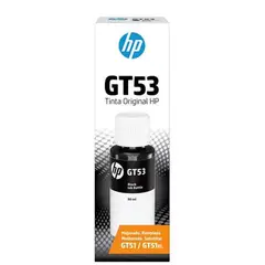 HP - Botella de Tinta GT53 Negro 90ml 1VV22AL Original