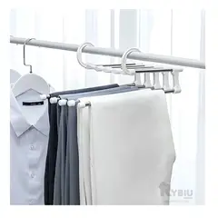 RYBIU IMPORT - Ganchos Resistente de Lavanderia en Blanco Y+Gift MiniAgenda