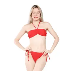 BLWOENS - Bikini Mujer - Rojo