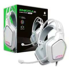 ANTRYX - AUDIFONO GAMER ENIGMA SE (AGH-7320WR7V) 7.1 VIRTUAL WHITE