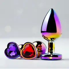 DR PINKY - Plugs Dilatadores Anales Kit de 03 Consoladores Arcoiris