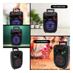 GENERICO - Bufer de Gran Sonido en Color Negro Y+Ligas de Regalo