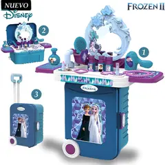 DISNEY - Juguete Set De Belleza y Maleta 3 En 1 Frozen II EODS008-953M