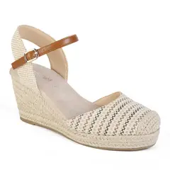 STHEF - SANDALIA MUJER CASUAL MARRON 8051